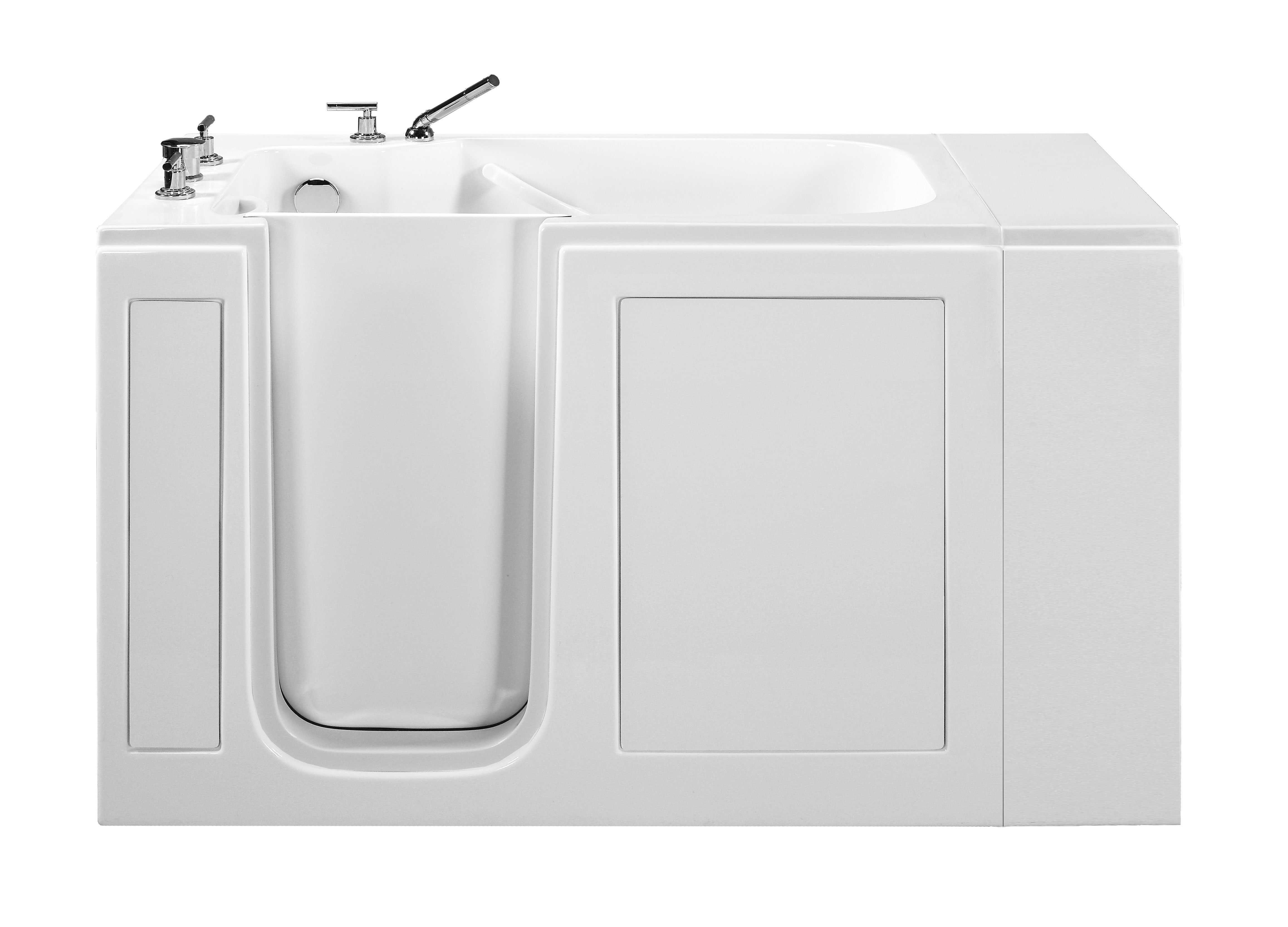 Reliance Whirlpools 51.5" x 37.5" Walk In Soaking Bathtub Wayfair